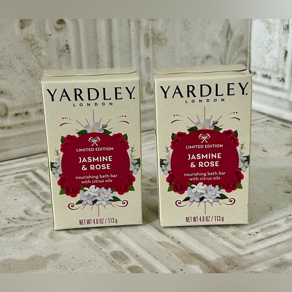 Yardley London Limited Edition Luxury Bath Bar Soap NEW - 2 bars
